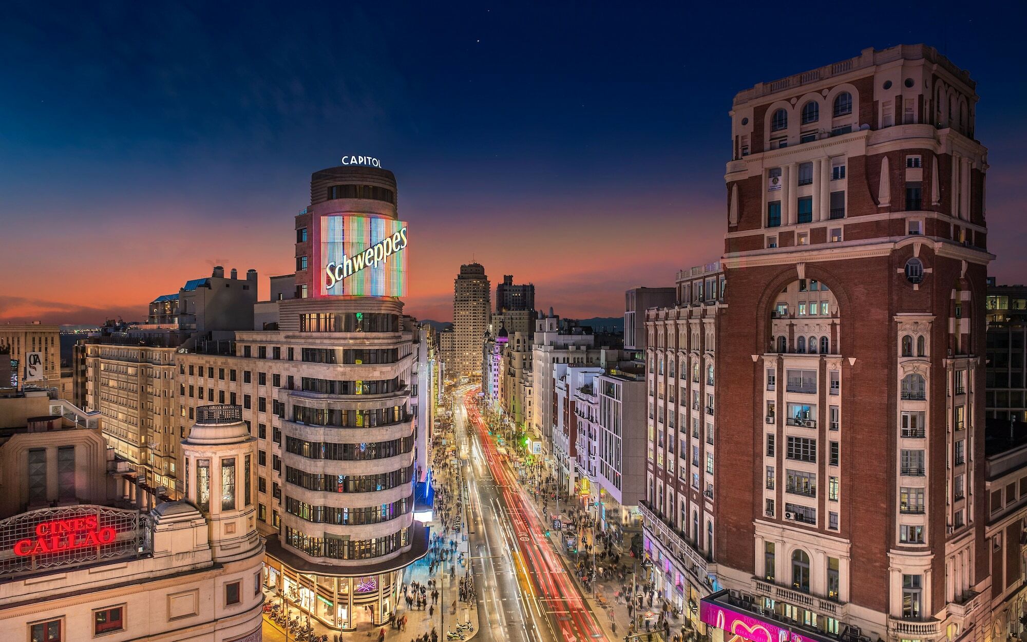 Aloft Madrid Gran Via Otel Dış mekan fotoğraf